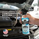 Temperature reader for automobiles