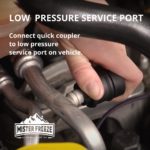 Low pressure service port